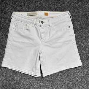 Anthropologie Pilcro and The Letter Press Stet Jean Shorts‎ Women 27 White Denim